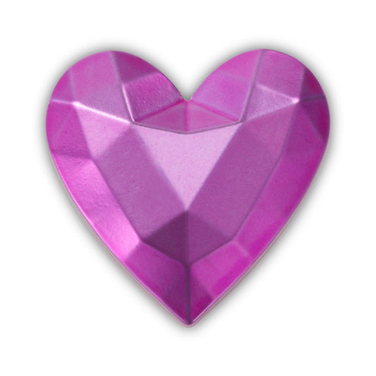 Fancy Pink Heart Unisex Multi Jibbitz