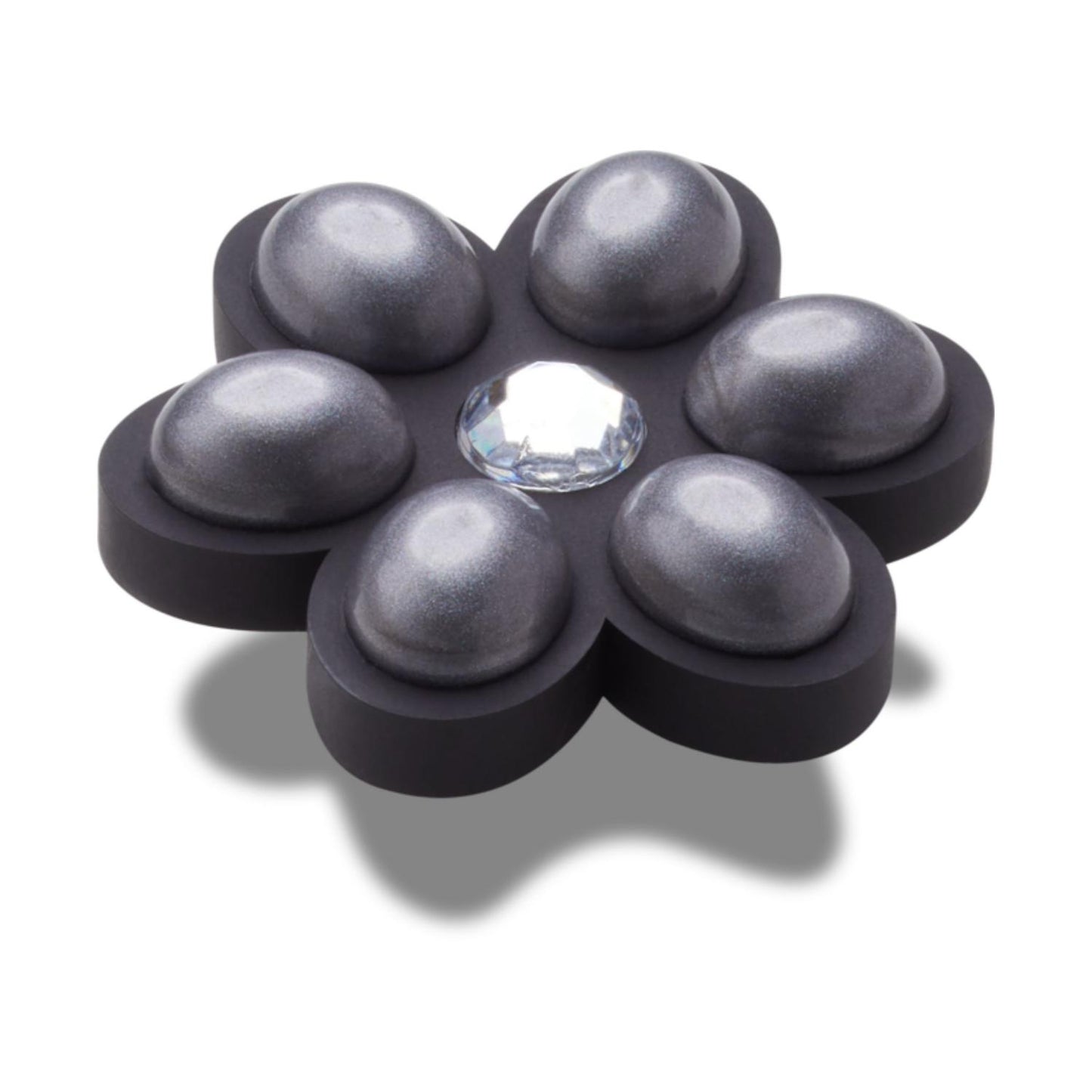 Jibbitz Charcoal Flower Gem Unisex Multi