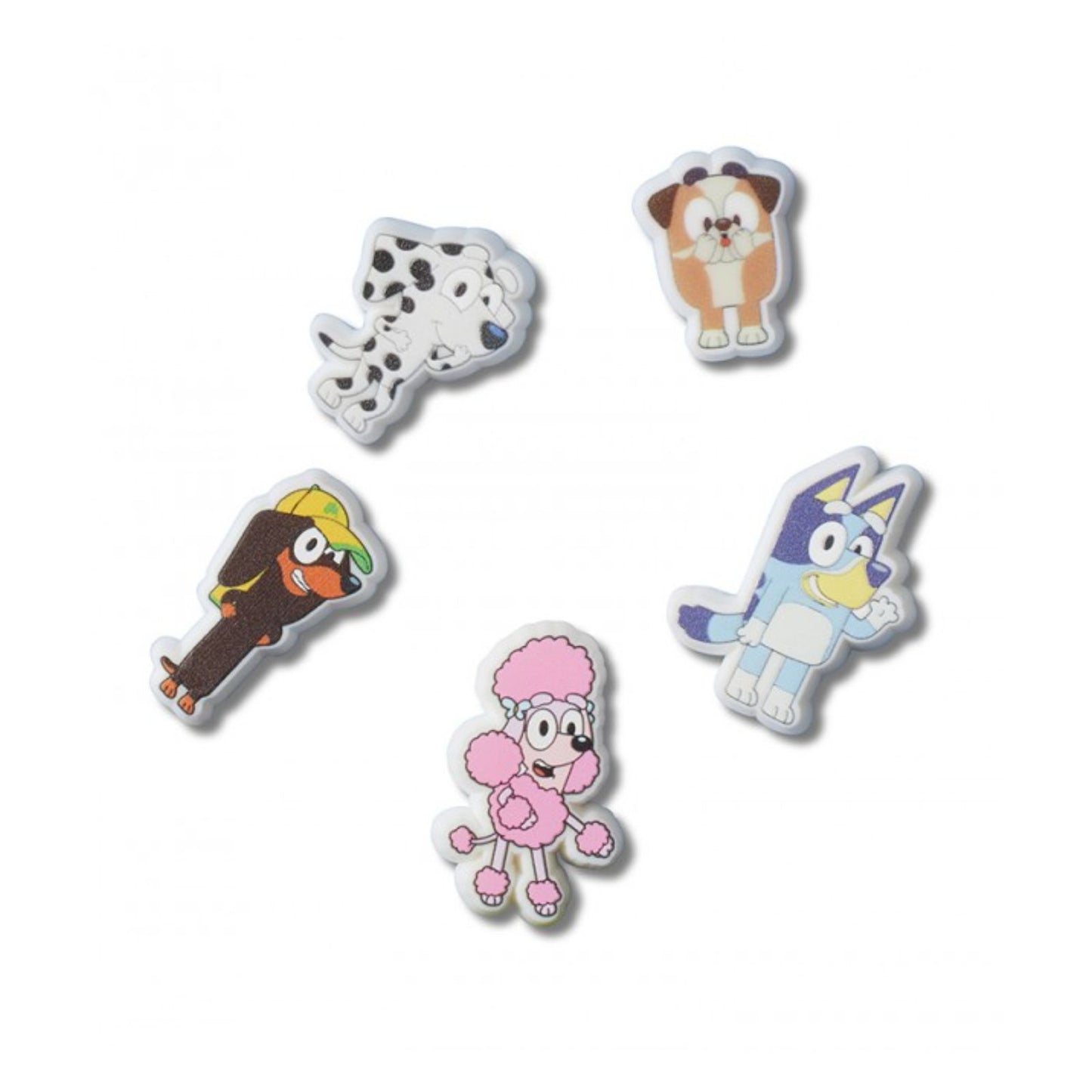Jibbitz Bluey 5pck Unisex Multi