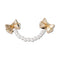 Pearl And Bow Chain Unisex Multi Jibbitz