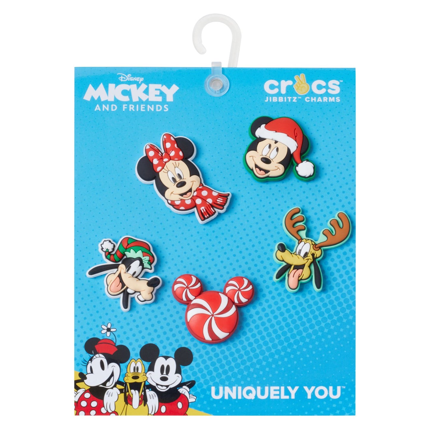 Jibbitz Mickey Xmas 5 Pack