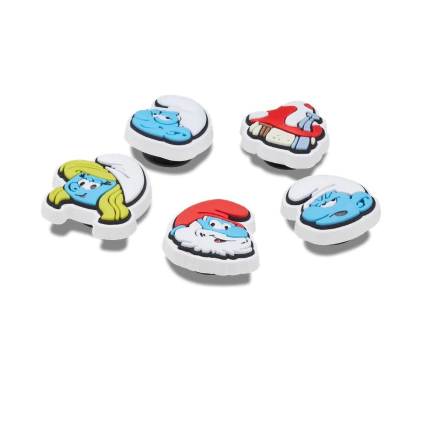 Smurfs 5 Pack Unisex Multi Jibbitz
