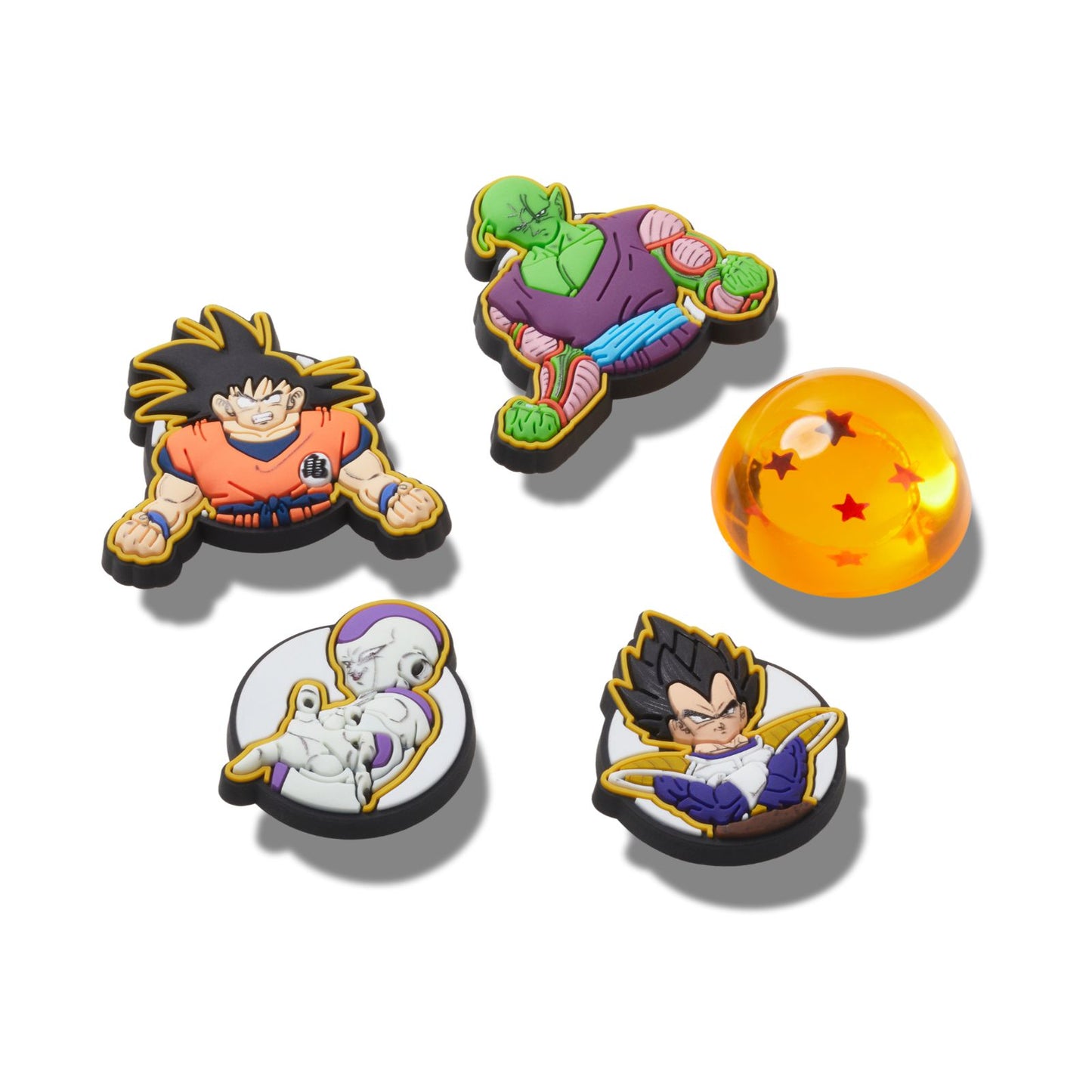 Dragon Ball Z 5 Pack Unisex Multi Jibbitz