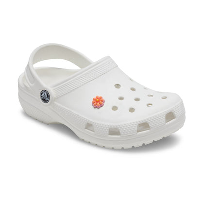 Tiny Orange And Pink Flower Unisex Multi Jibbitz