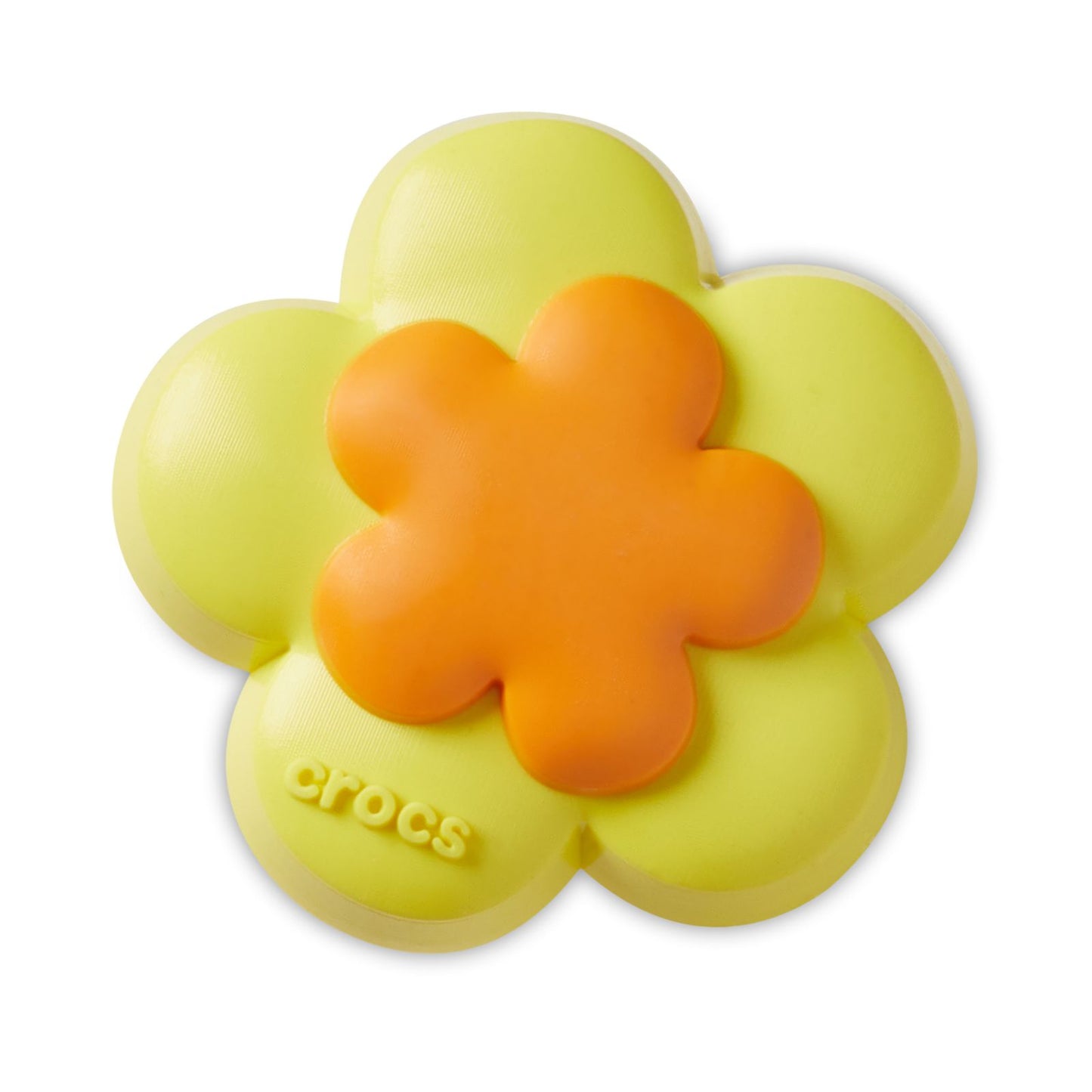 Jibbitz Yellow Double Flower