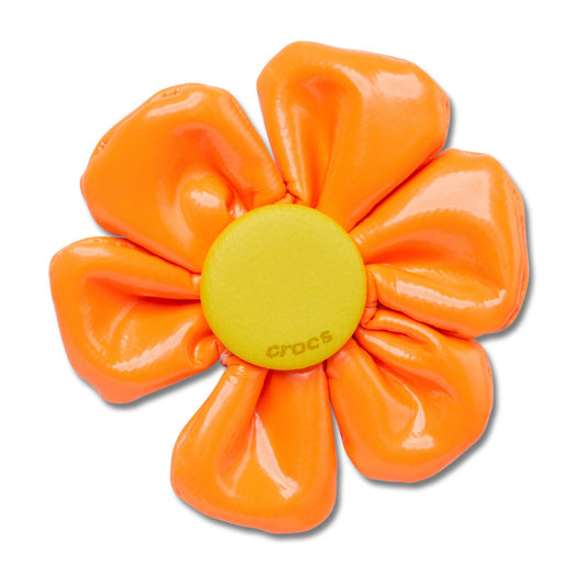 Jibbitz Oversized Large Orange Flower