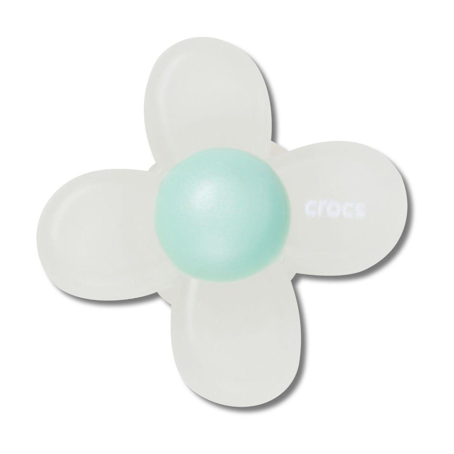 Jibbitz Iridescent Flower With Blue