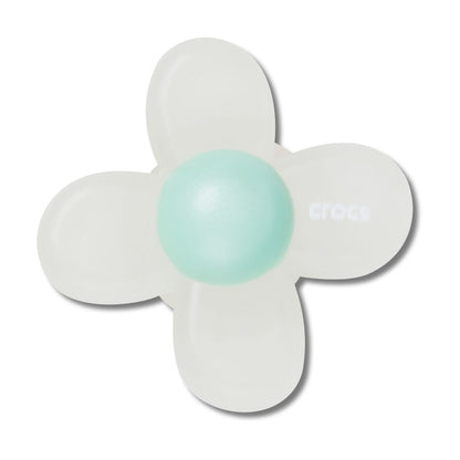 Jibbitz Iridescent Flower With Blue