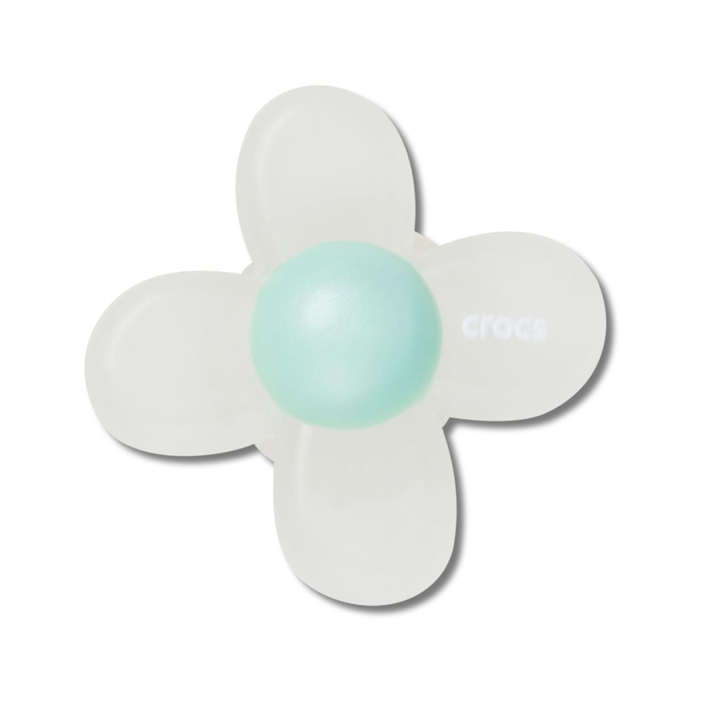 Jibbitz Iridescent Flower With Blue Unisex Multi