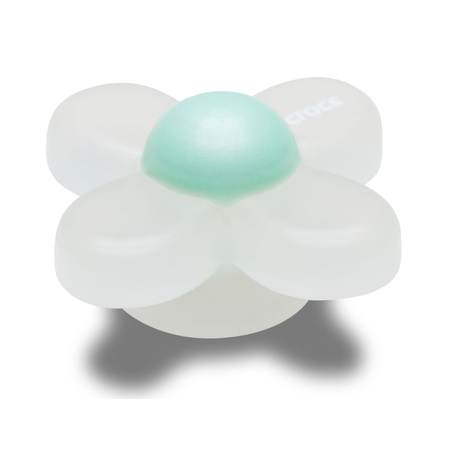 Jibbitz Iridescent Flower With Blue