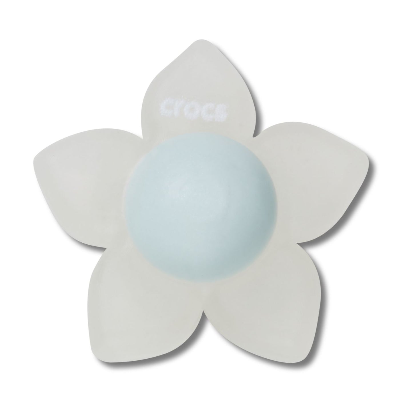 Jibbitz Iridescent Flower Dark Blue