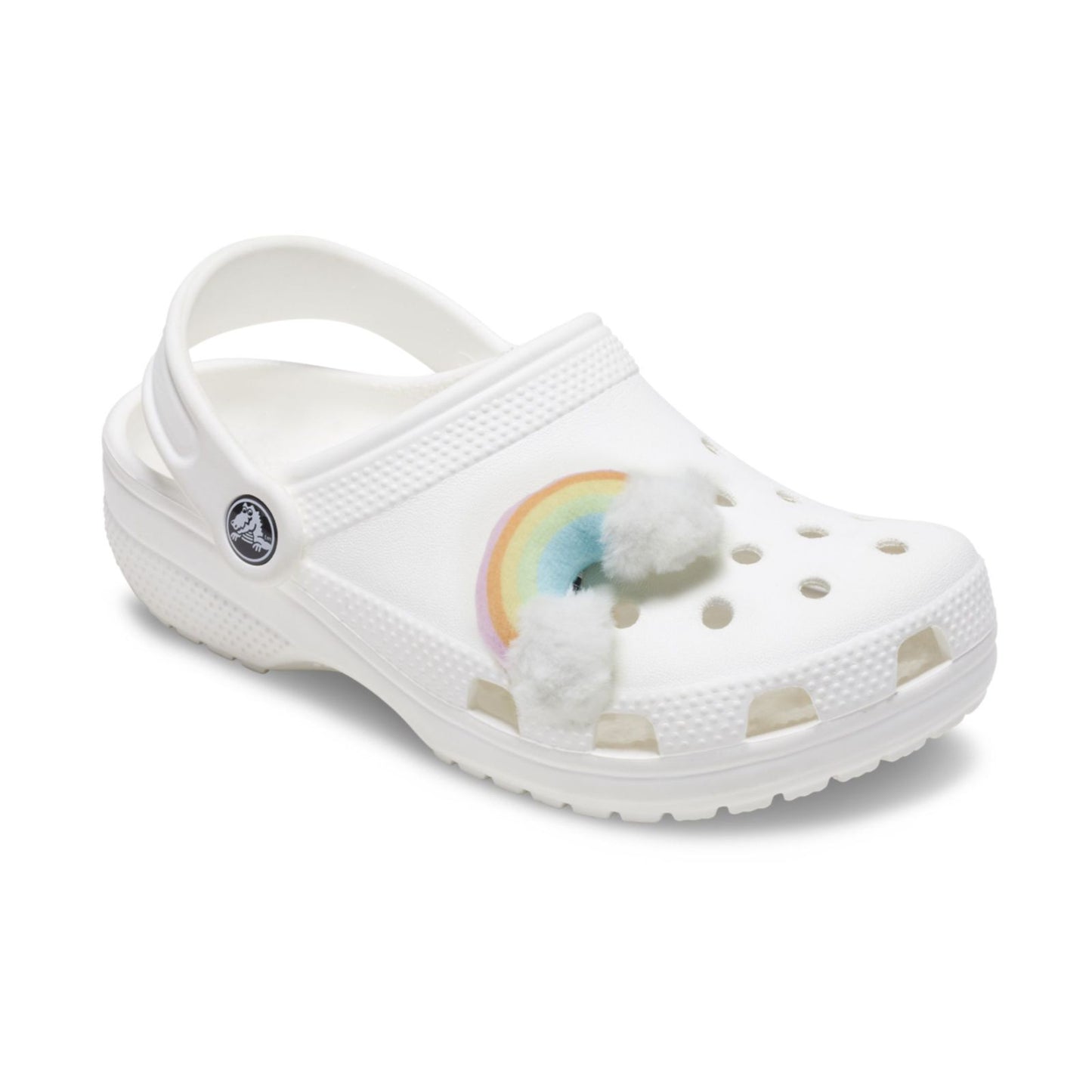 Jibbitz Rainbow With Puffy Clouds Unisex Multi