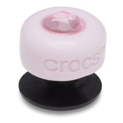 Jibbitz Purple And Pink Acrylic Gem