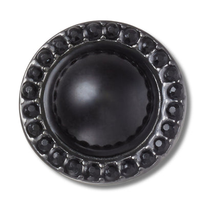Jibbitz Black Dome With Gems
