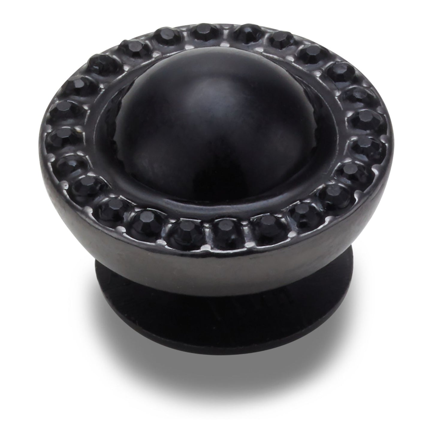Jibbitz Black Dome With Gems