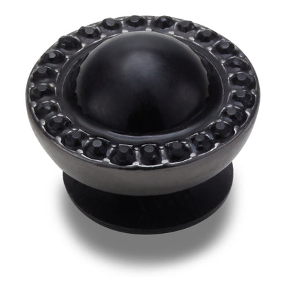 Jibbitz Black Dome With Gems
