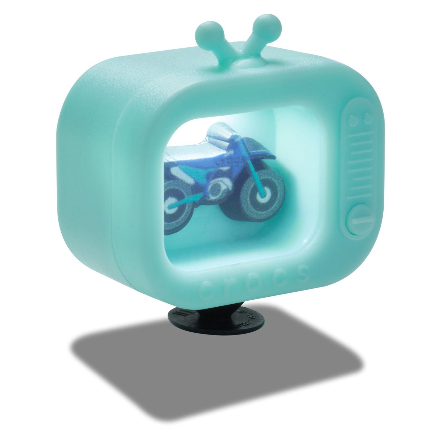 Jibbitz Motorcycle Tv Flashlight