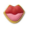 Jibbitz Double Color Lips Unisex Multi