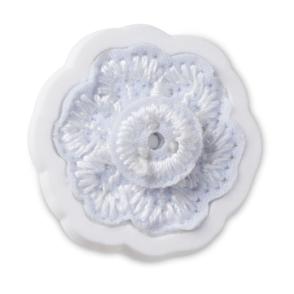 Jibbitz Elegant White Floral 4