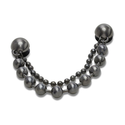Jibbitz Double Black Gem Chain