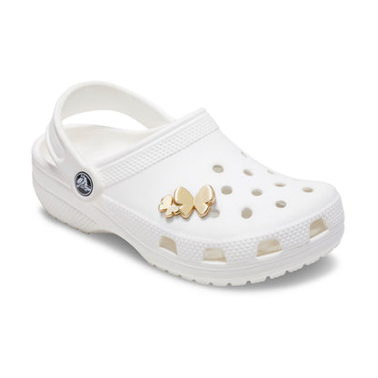 Jibbitz Gold Butterfly Duo