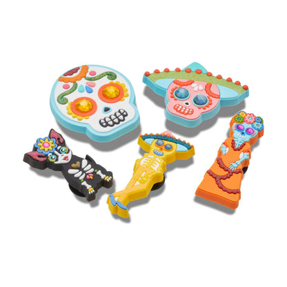 Dia De Muertos Catrina 5 Pack Unisex Multi Jibbitz