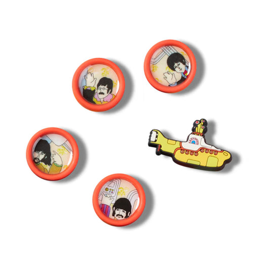 Jibbitz Yellow Sub Window 5 Pack