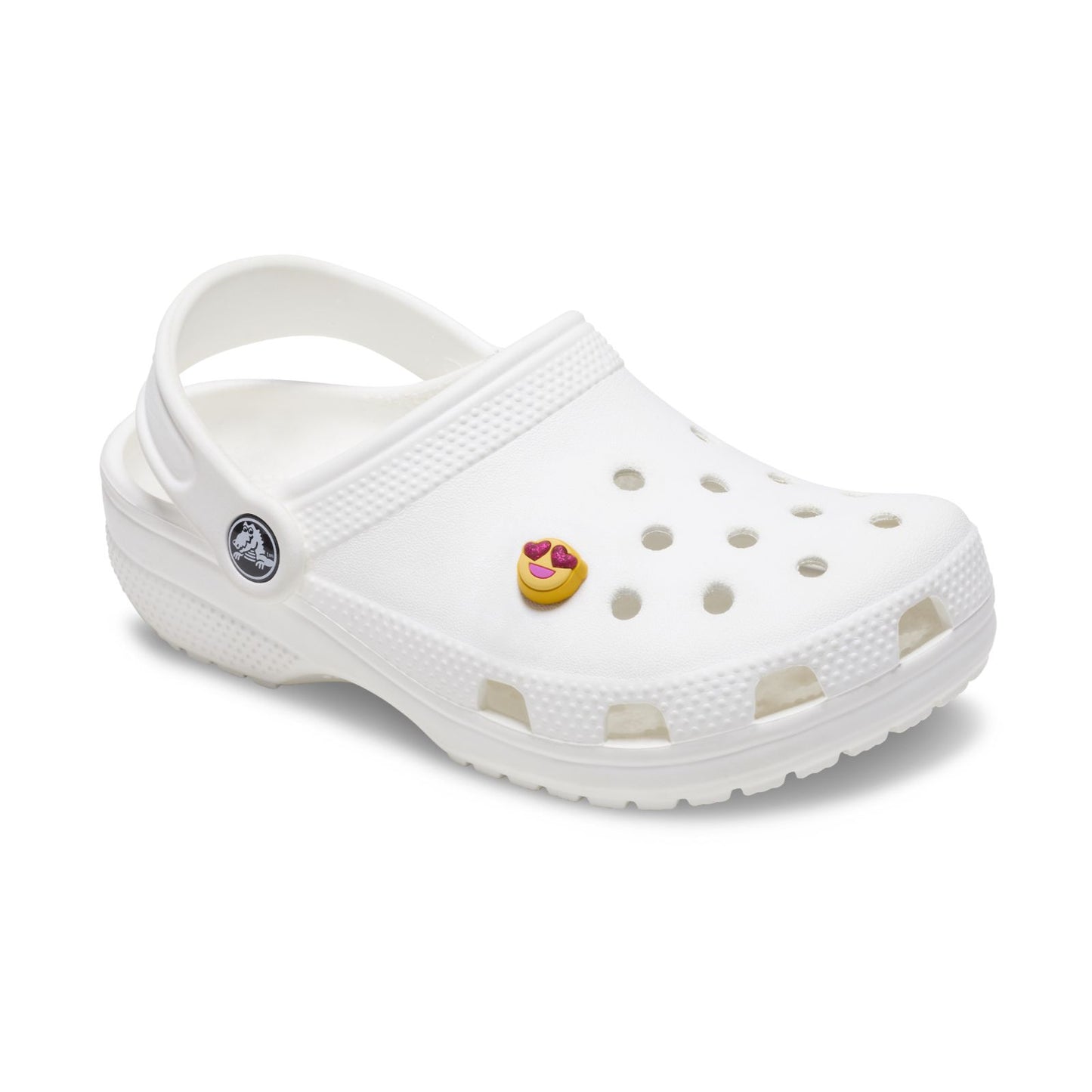 Glitter Heart Eyes Face Unisex Multi Jibbitz