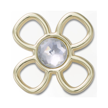 Jibbitz Cutout Gold Flower Unisex Multi
