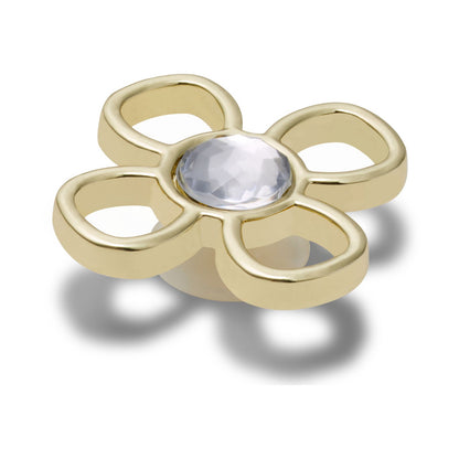 Jibbitz Cutout Gold Flower