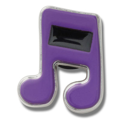 Jibbitz Purple Music Note Unisex Multi