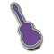 Jibbitz Purple Guitar