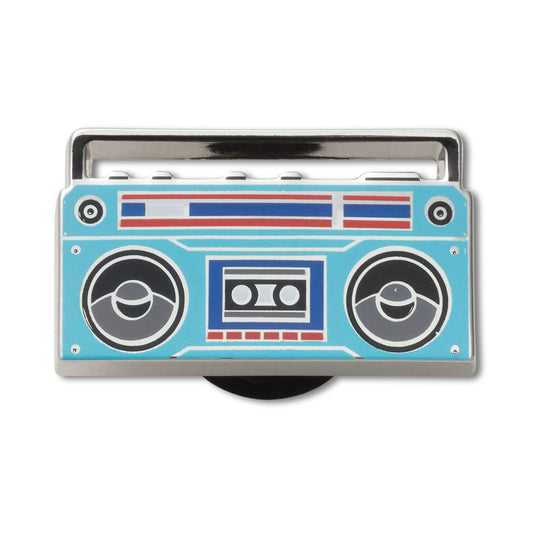 Jibbitz Blue Boom Box