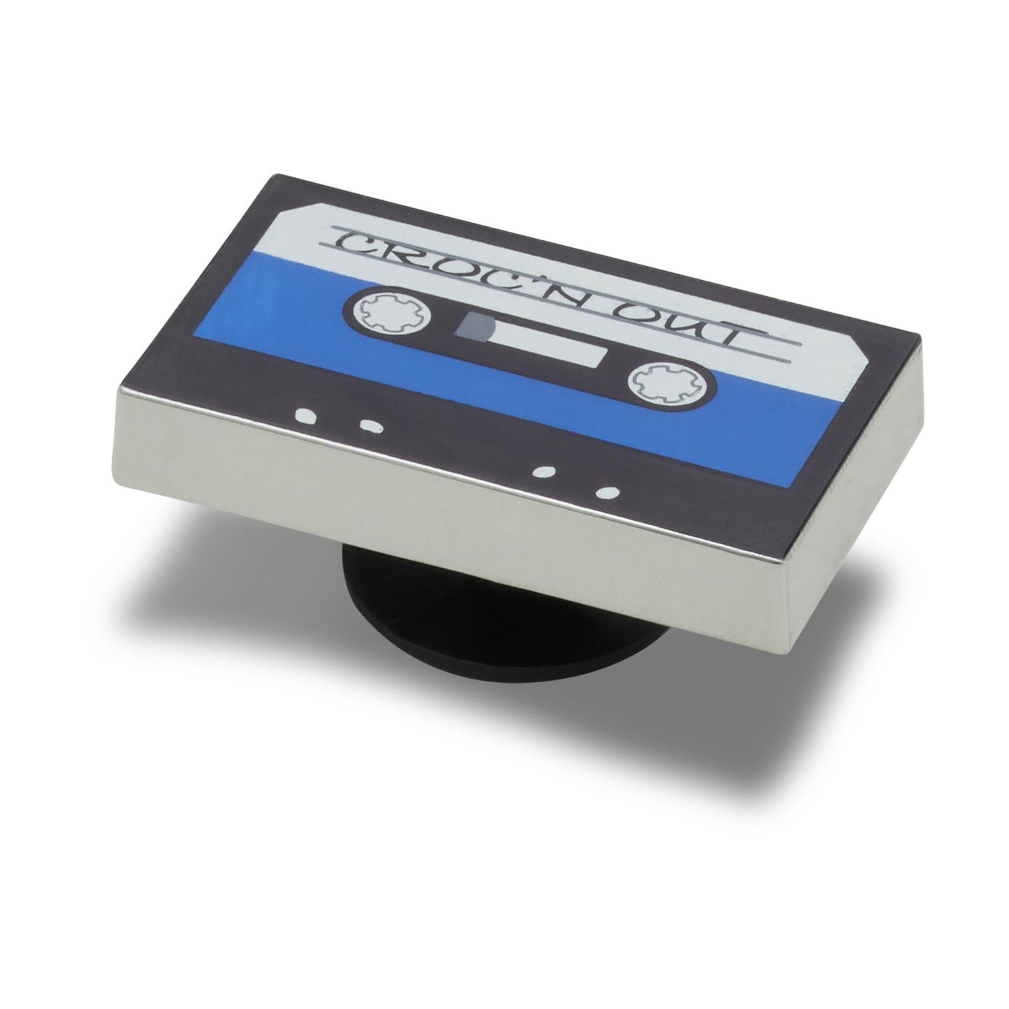 Jibbitz Blue Cassette Tape