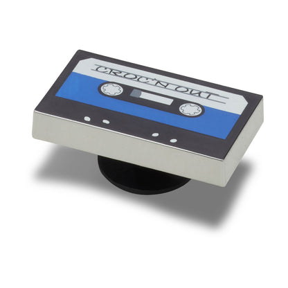 Jibbitz Blue Cassette Tape