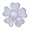 Lavender Matte Pearl Flower Unisex Multi Jibbitz