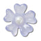 Lavender Matte Pearl Flower Unisex Multi Jibbitz