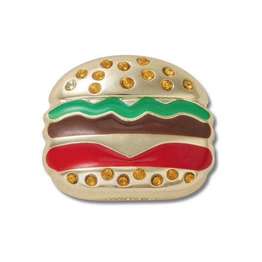 Jibbitz Gold Burger Unisex Multi