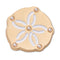 Gold Sand Dollar Unisex Multi Jibbitz