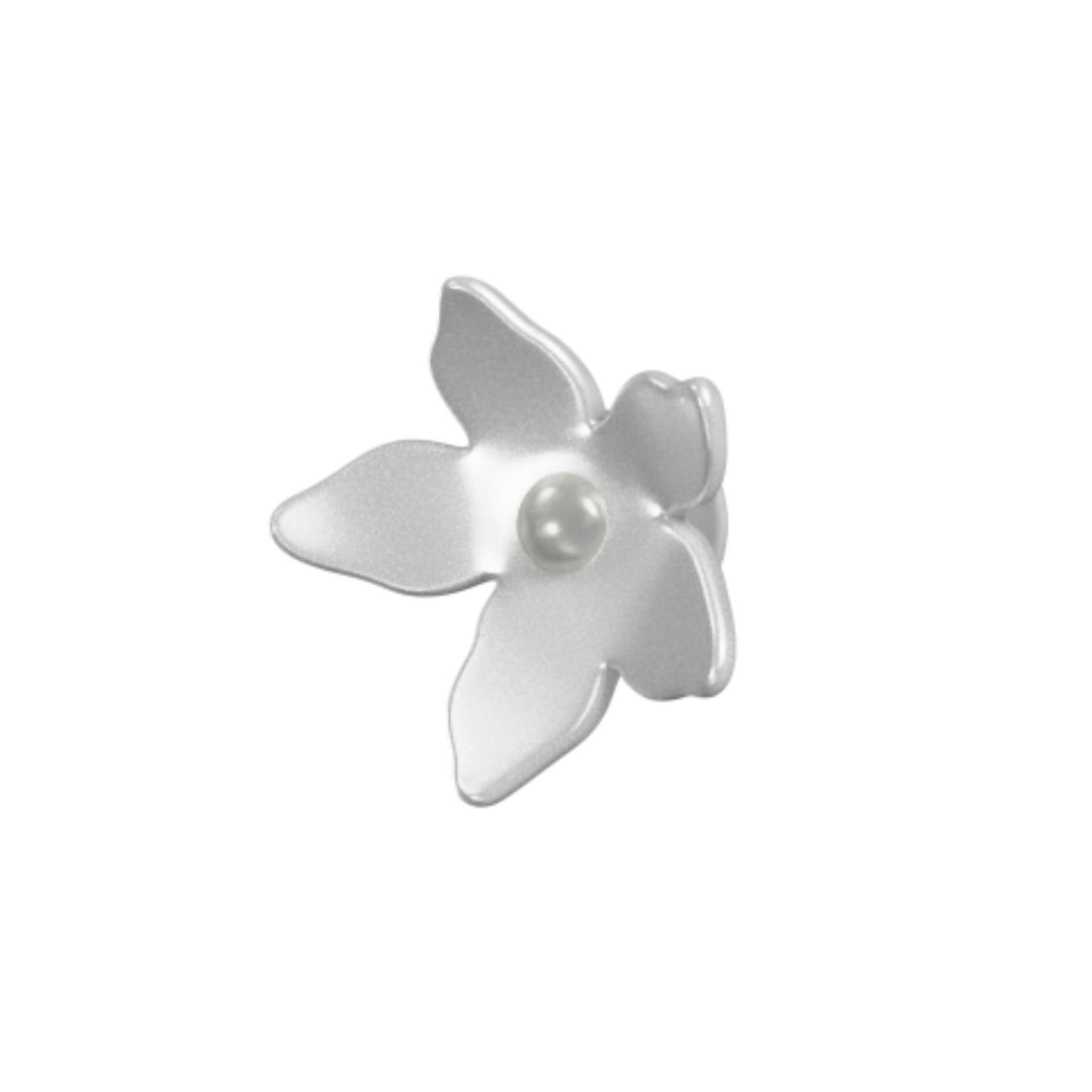 White Pearl Beaded 5 Pack Unisex Multi Jibbitz