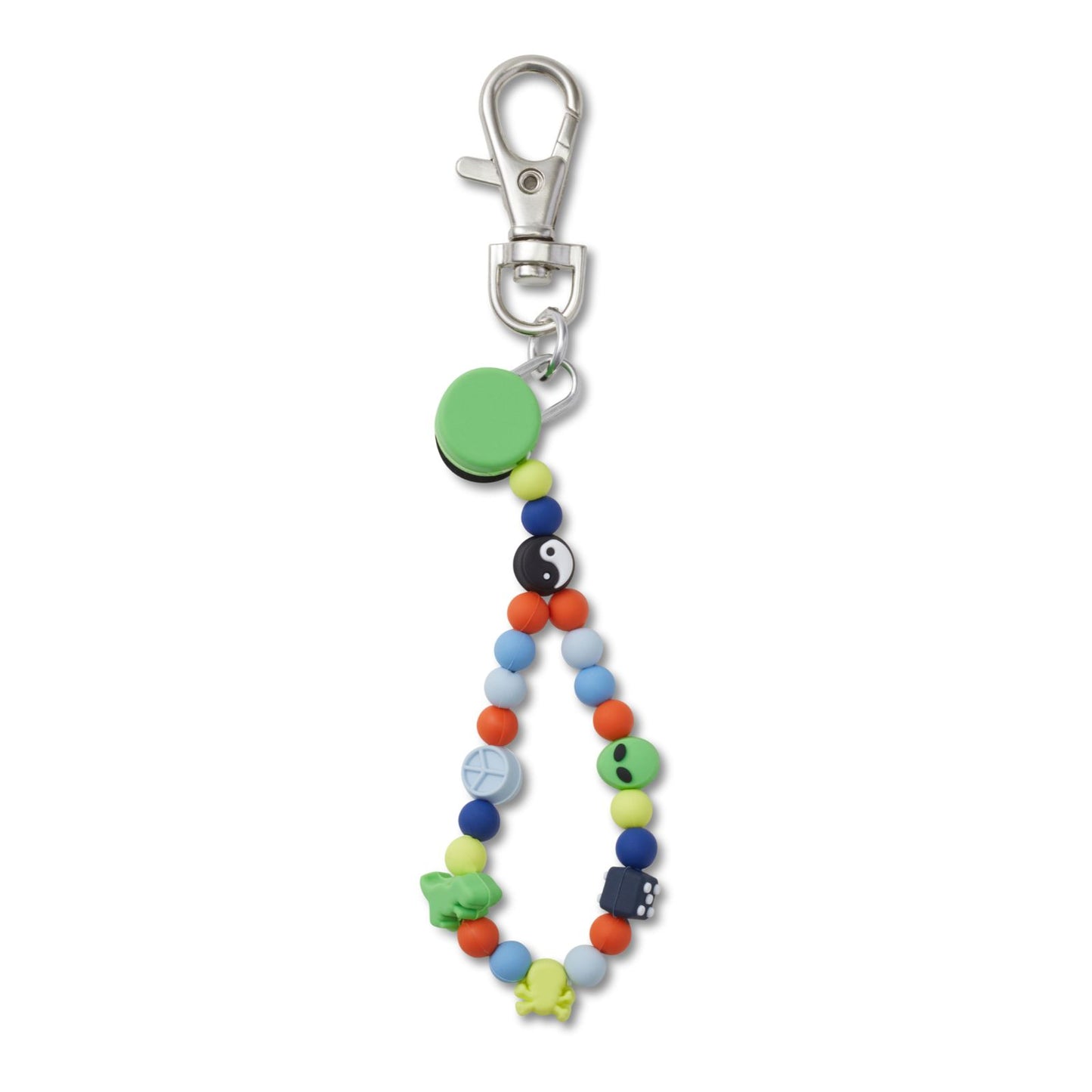 Yin Yang Key Chain Unisex Multi Jibbitz