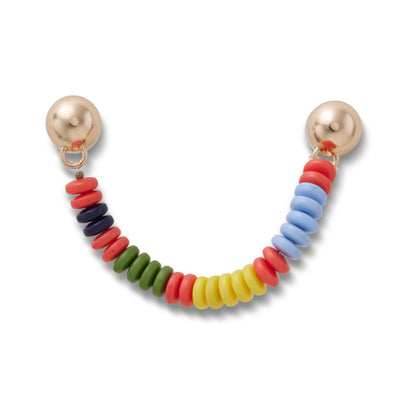 Crafted Color Mix Chain Unisex Multi Jibbitz