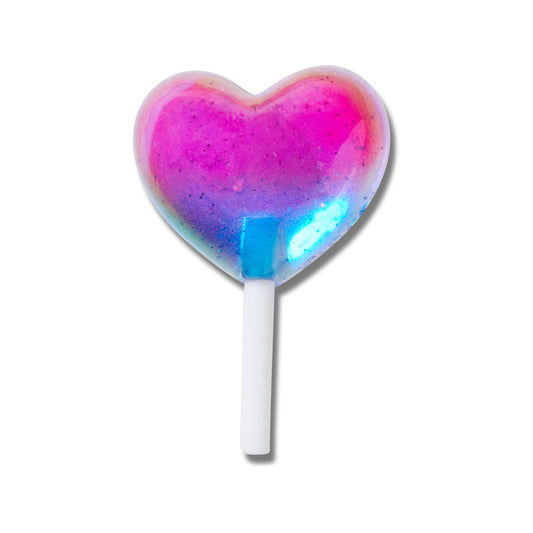 Jelly Heart Lollipop Unisex Multi Jibbitz
