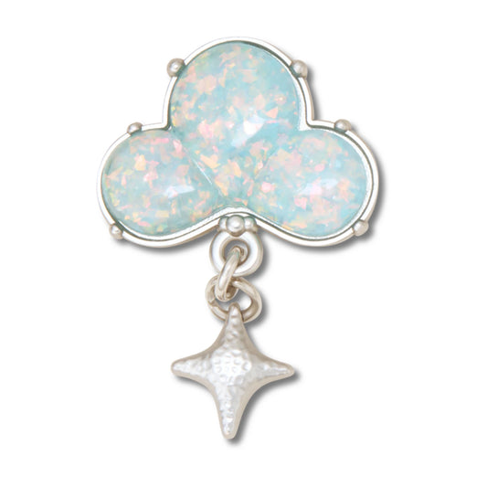 Opalescent Meta Dangle Jibbitz