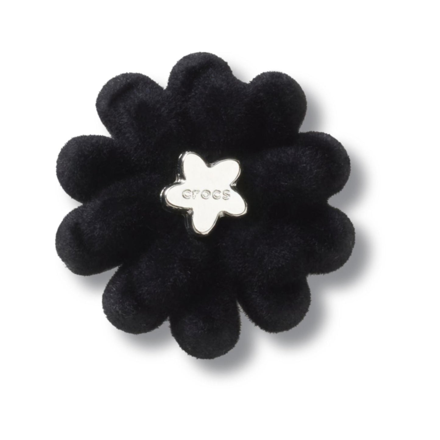 Black Velvet Flower 1 Jibbitz