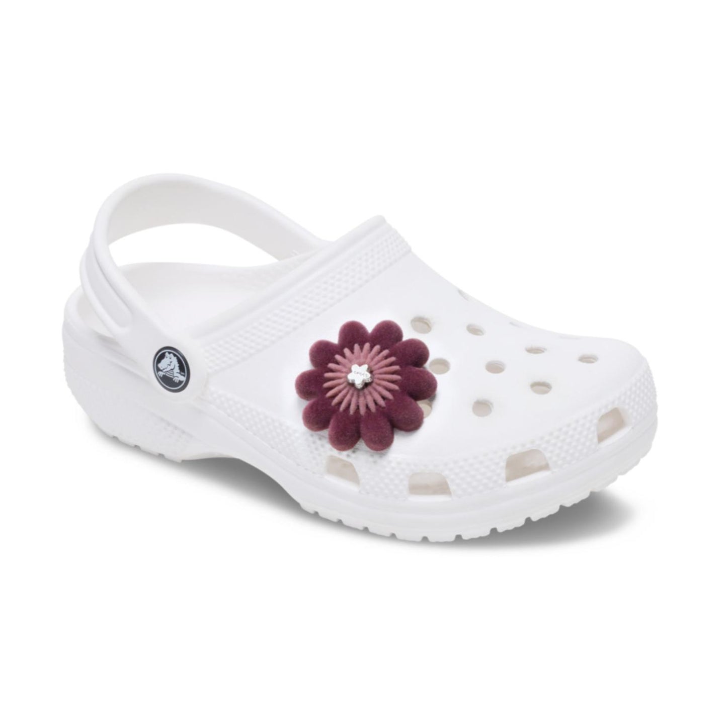 Dark Velvet Flower Jibbitz
