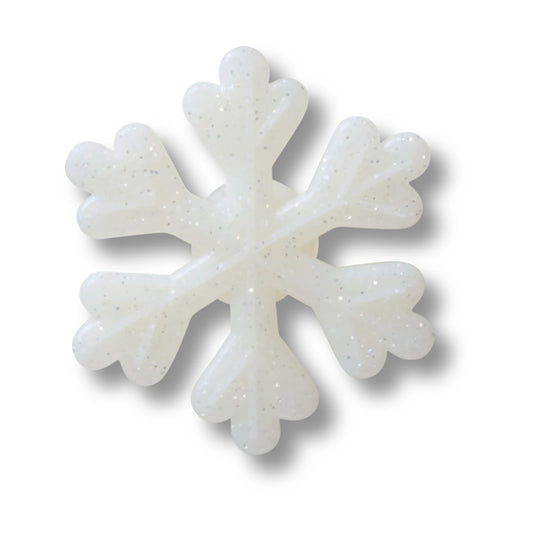 White Snowflake 2 Jibbitz