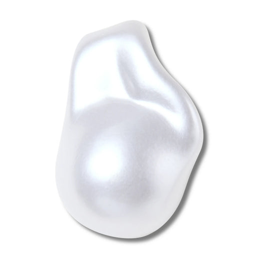White Pear Baroque Pearl Jibbitz
