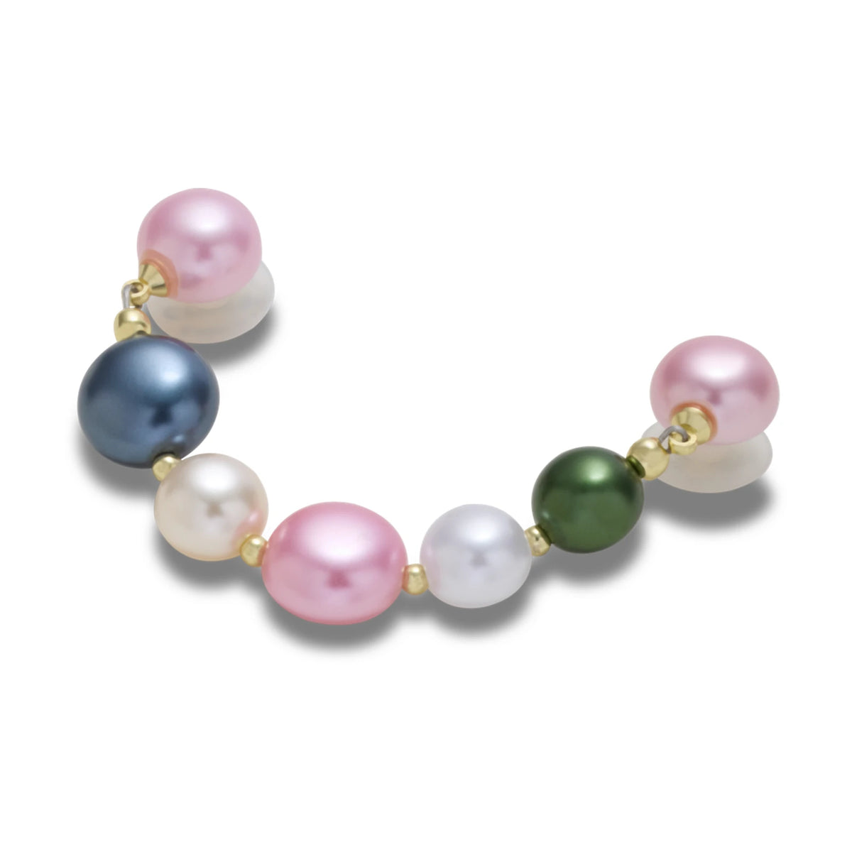 Multi Colored Pearl Chain Jibbitz