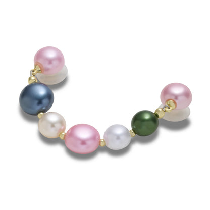 Multi Colored Pearl Chain Jibbitz